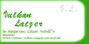 vulkan latzer business card